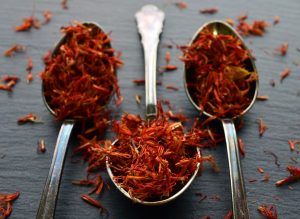 Eat saffron and oranges for fair complexion of the baby