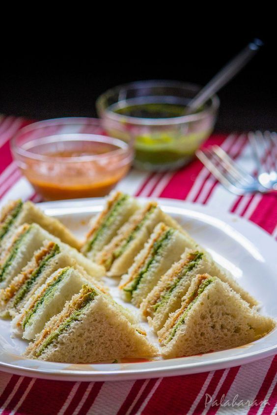 Making tricolor sandwiches