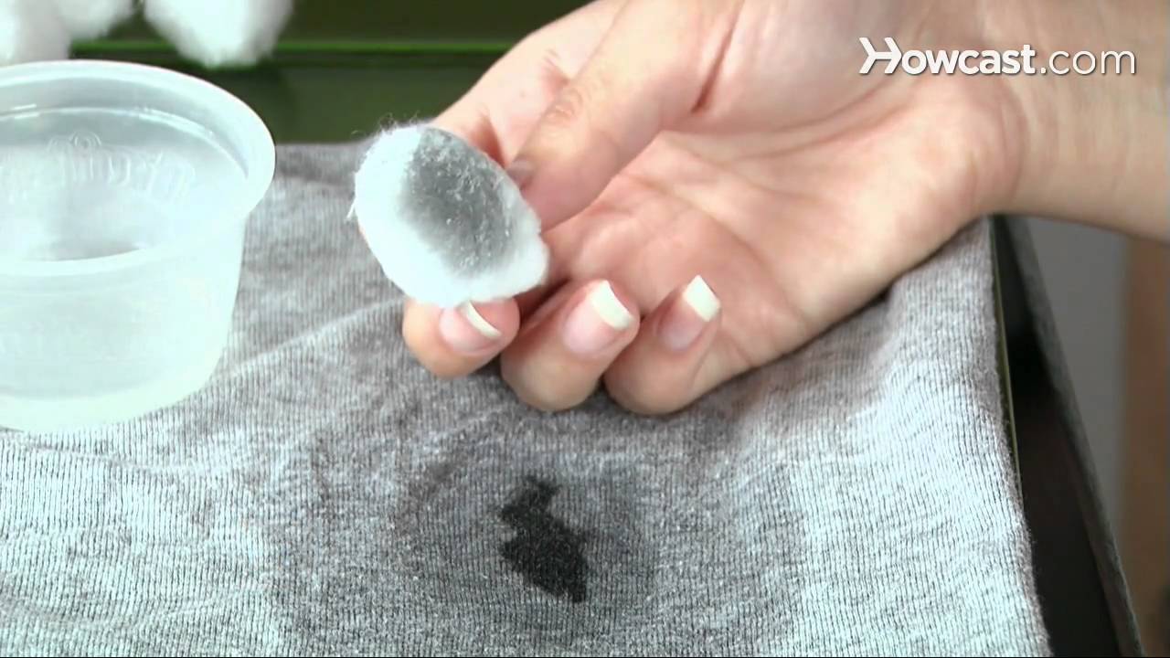 Remove stains from kids wear