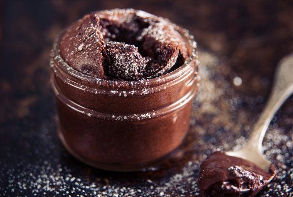 Moist choclate pudding