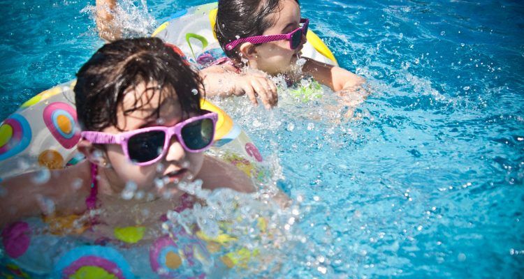 Children in water