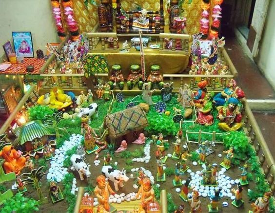 Temple scene