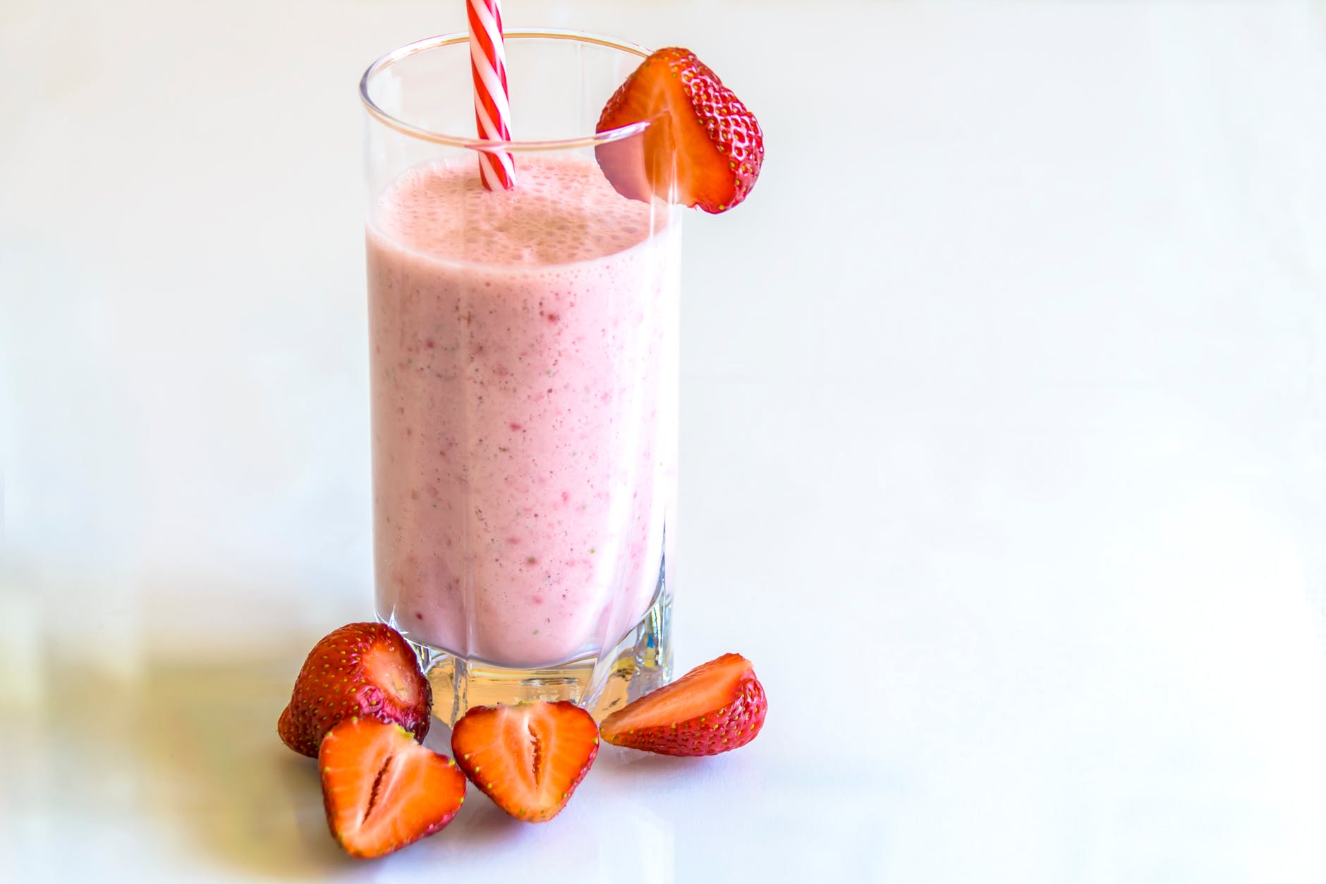 Strawberry and Banana milk Shake 