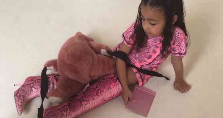 Kim Kardashian daughter’s tantrum is a meme now