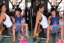 Shilpa Shetty’s recent workout video with son is cutest