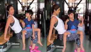 Shilpa Shetty’s recent workout video with son is cutest