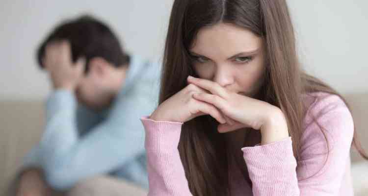 Strained relationship with spouse