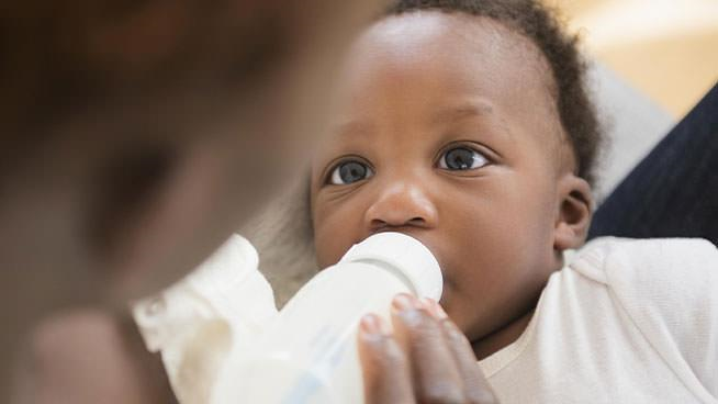 Milk allergy in babies
